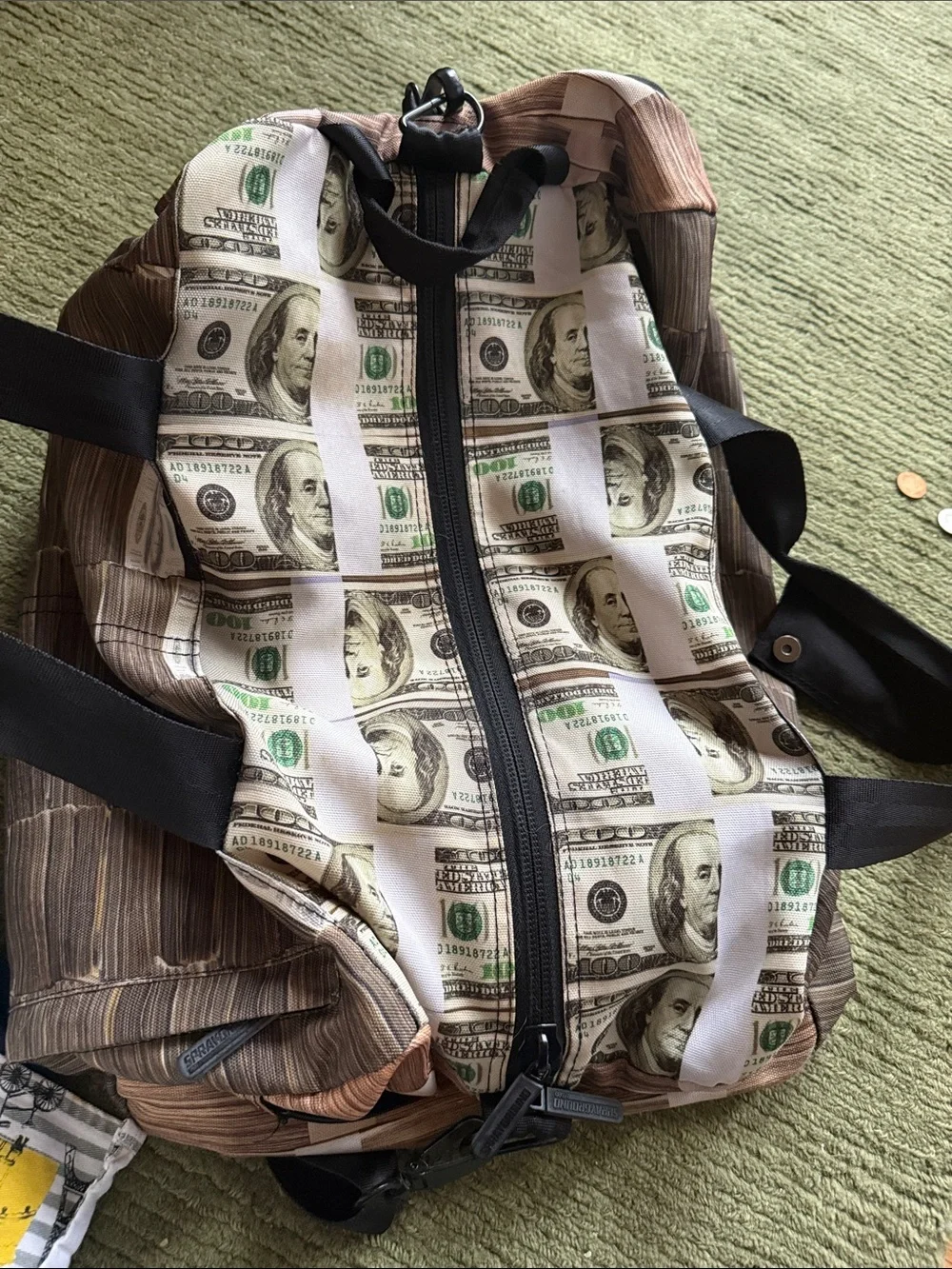 Sprayground Money Stacks Bag